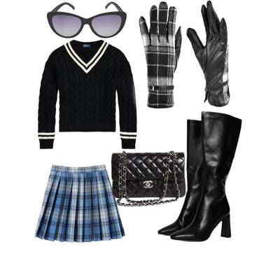 PREPPY PLAID OUTFIT TREND